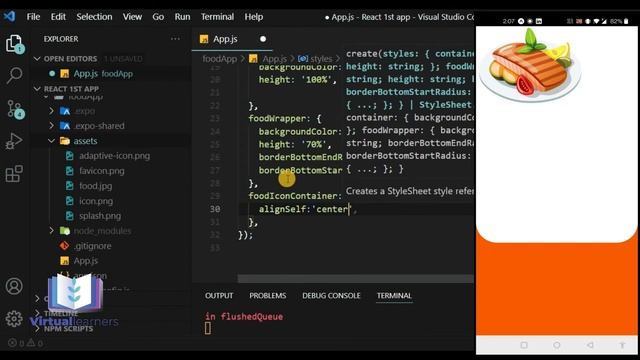 Food Android App | Food Delivery App React Native | React Native Tutorial VLH 2022 смотреть онлайн