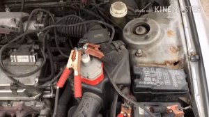 Заводим машину от аккумулятора шуруповёрта