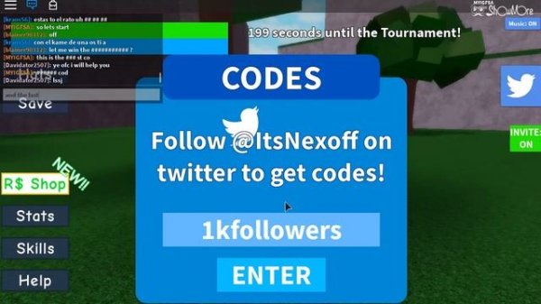 all the codes in dragon ball X