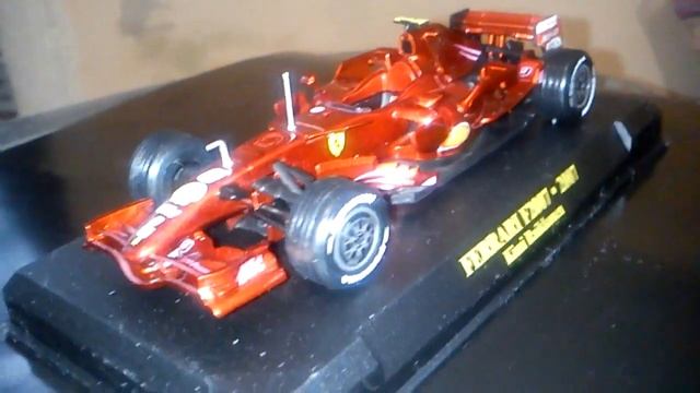 FERRARI F2007 Kimi Raikkonen a escala 1/43 смотреть онлайн