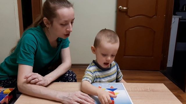 Практический пример развивающего занятия с ребенком 2 года 11 месяцев ?? смотреть онлайн