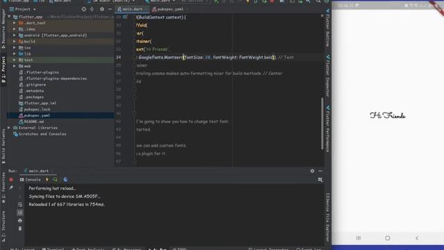 How to add custom fonts in Flutter app? ||The Easiest Way || Flutter || Android App || iOS App смотреть онлайн