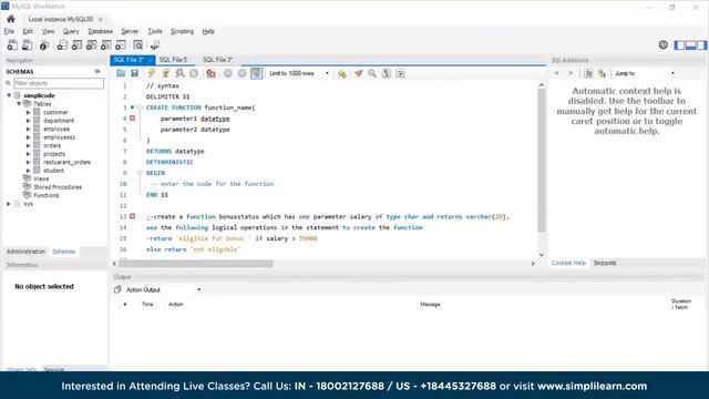 MySQL Full Course 2023 | MySQL Tutorial For Beginners | SQL Full Course | SQL Training | Simplilear смотреть онлайн