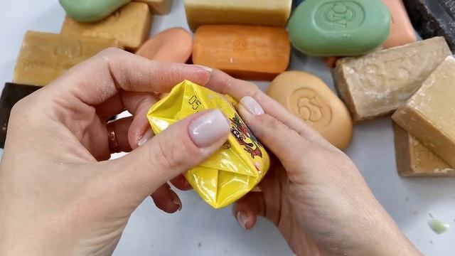 ASMR soap opening HAUL. Unpacking soap. Распаковка мыла. NO TALKING @SOAPIrinaASMR смотреть онлайн