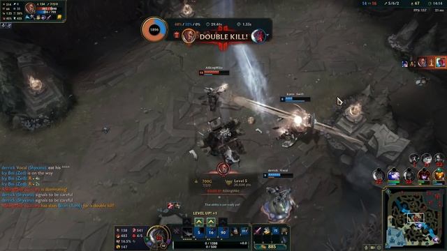 YONE LITERALLY 1V5'ING SHING SHING SHING смотреть онлайн