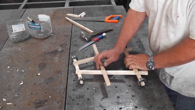 Летние санки своими руками или как мы делали болид смотреть онлайн