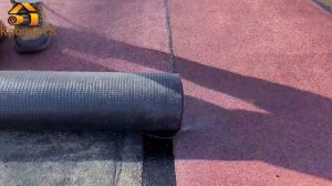 Кровля гаража в 1 слой, наплавляемые материалы Технониколь.