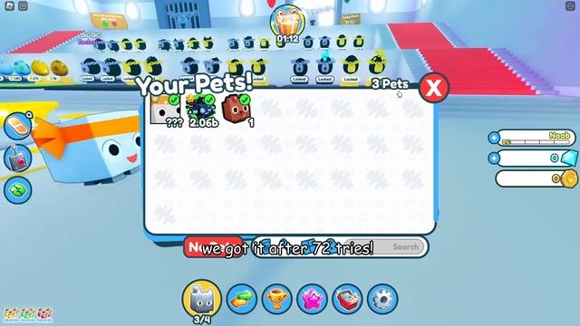 I Used 300+ Alt Accounts To Get So Many Huge Maskots! - Pet Simulator X Roblox смотреть онлайн