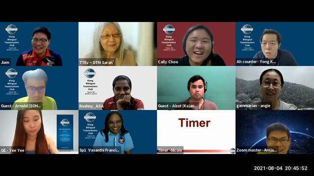 Klang Bilingual Toastmasters Club Meeting #363 смотреть онлайн