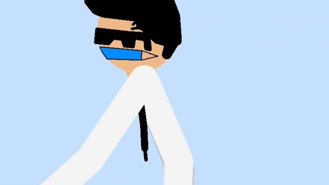 Battle:Tinky Winky Anims and Tinky TANK vs Hamerhead shark stick nodes as Human (Stick nodes pro) смотреть онлайн