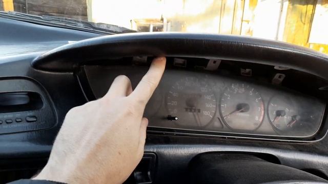 Toyota Corolla Ceres -Marino.Как снять приборку!Торпеду.видео урок 1... смотреть онлайн