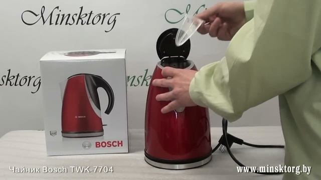 Электрочайник BOSCH TWK 7704 RU.mp4 смотреть онлайн