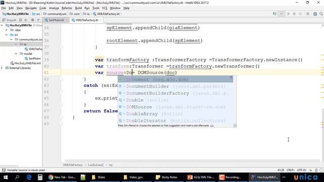 Bài 82 Xử lý XML File trong Kotlin смотреть онлайн