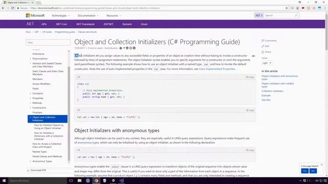 [C#] 'var' Keyword & Object Initializers | var Scope Explained plus Object Initializer Formatting смотреть онлайн