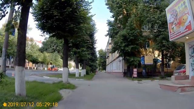 Йошкар-Ола по Ленинскому проспекту на велосипеде смотреть онлайн