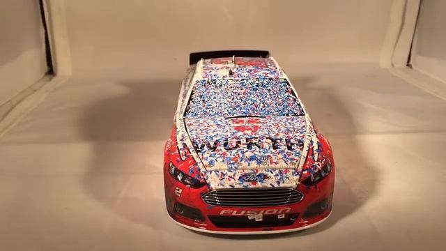 Review: 2015 Brad Keselowski #2 Wurth Ford Auto Club Raced Win 1/24 Elite NASCAR смотреть онлайн