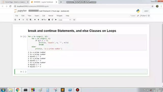 Python 018: break and continue Statements, and else Clauses on Loops смотреть онлайн