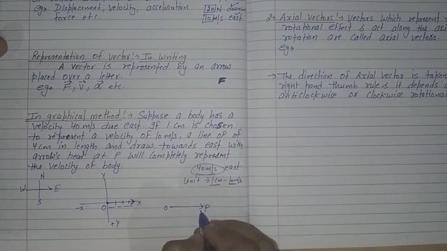 Vector | Representation of Vectors | Chapter 4 | Motion in a Plane | Class 11 смотреть онлайн