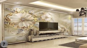 Фотообои цветочный принт, роскошные 3D фотообои