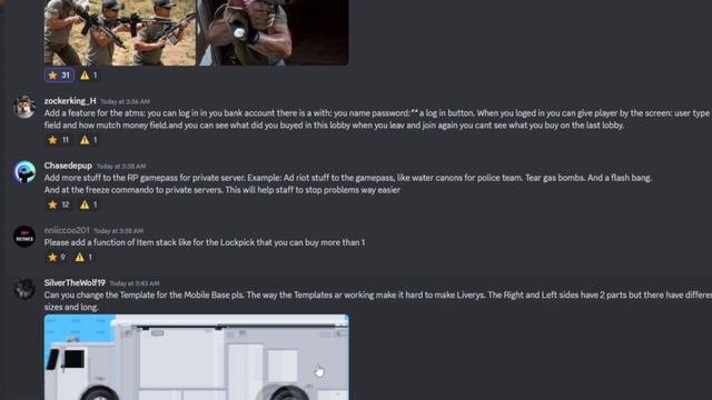 Looking at some of the communities SUMMER UPDATE SUGGESTIONS! Roblox ERLC смотреть онлайн