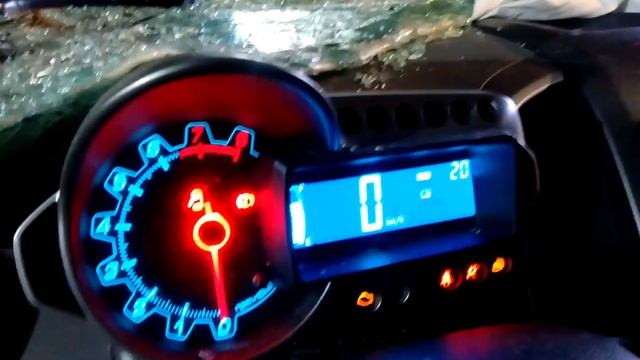 Блок управления светом. Шевроле Авео Т300. смотреть онлайн