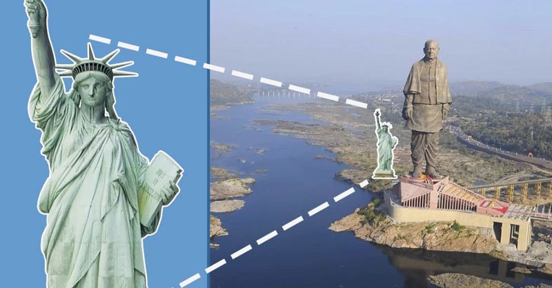 Рекорд 182 м – самая противоречивая и высокая статуя в мире.