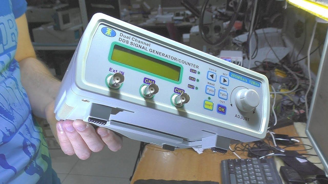 Генератор MHS-5200A: ОБЗОР и ПРИМЕНЕНИЕ смотреть онлайн