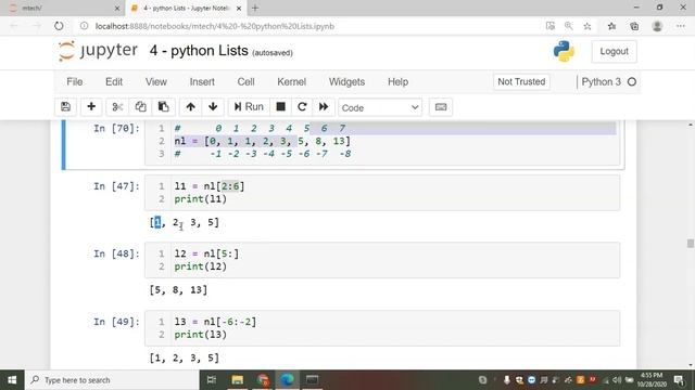 Python Tutorial For Beginners 4 - Mutable Objects | Lists смотреть онлайн