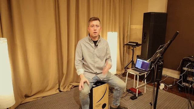 Обзор электронно-акустического кахона || Roland ELCajon (EC-10) смотреть онлайн