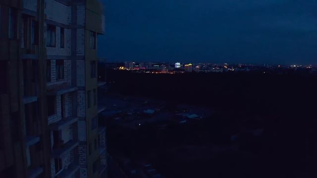 Минск из окна вашего пентхауса в Новой Боровой. смотреть онлайн