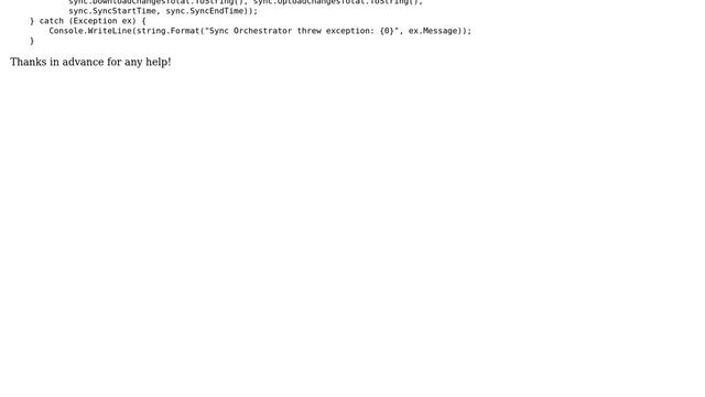 Databases: Using Sync Orchestrator to Syncronize two SQL CE 3.5 Databases смотреть онлайн