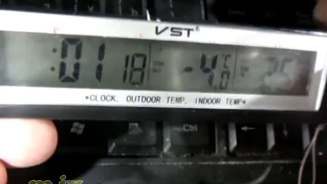 VST 7043 переделка подсветки часы термометр метеостанция смотреть онлайн