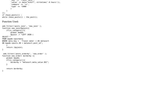 Wordpress: order post my meta value m/d/y format with year as included value смотреть онлайн