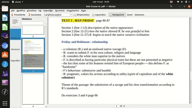 Robinson Crusoe Text analysis The Journal & Man Friday смотреть онлайн