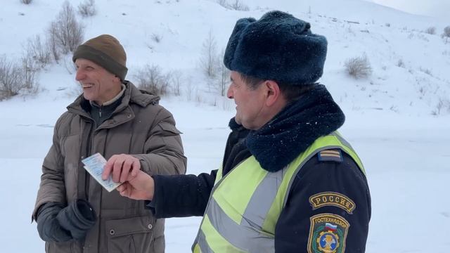 БЛОГ-тур с ГосТехнадзором ЧР. Нужны ли права на снегоход? Что делать если треснула льдина? смотреть онлайн