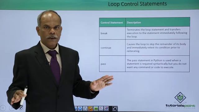 Python - Loop Control Statements смотреть онлайн