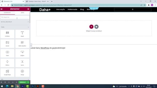 WordPress Üst ve Alt Başlık Kişiselleştirme Elementor Header & Footer Easy смотреть онлайн