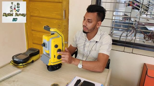 Total Station introduction | Advance Survey with Digital Robotic Total Station Trimble S5 | смотреть онлайн