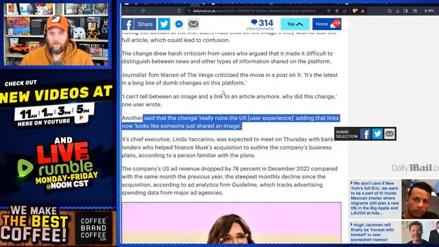 Elon Musk Has Lost 36 BILLION Of 44 Billion Twitter Investment As Media Smears Go Into Overdrive! смотреть онлайн