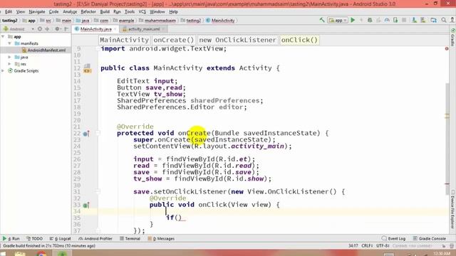 Shared Preferences Store Data Without Database|Android App Development |Lecture#32 By Muhammad Saim смотреть онлайн