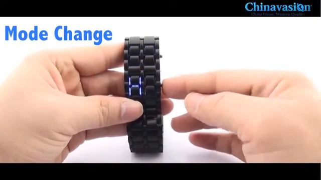 Великолепные часы браслет Iron Samurai watch смотреть онлайн
