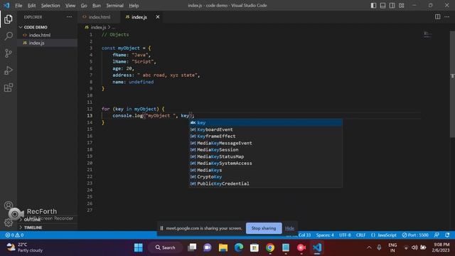 React Js tutorial (day 3) : from JavaScript to React js - Object and Destructuring in detail смотреть онлайн