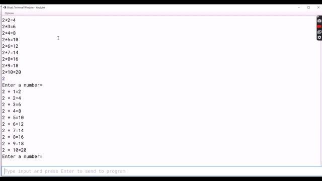 Writing A Java program To Print Multiplication Table of Any Integer Using Loops | GK And Coding Hub смотреть онлайн