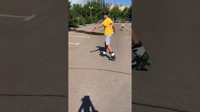 Учимся круто кататься на роликах смотреть онлайн