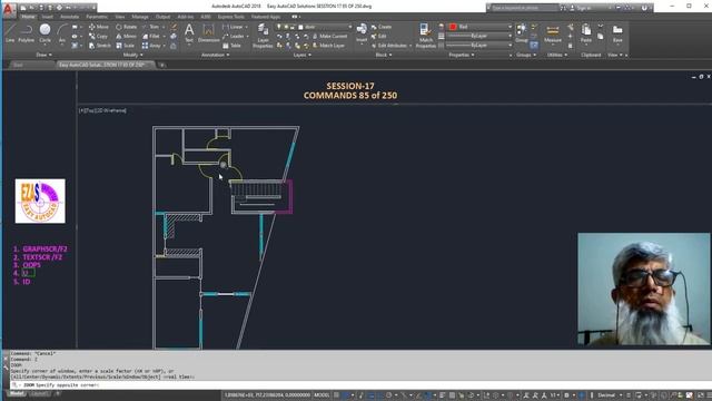 Easy AutoCAD Solutions Session 17 Commands 85 of 250 смотреть онлайн
