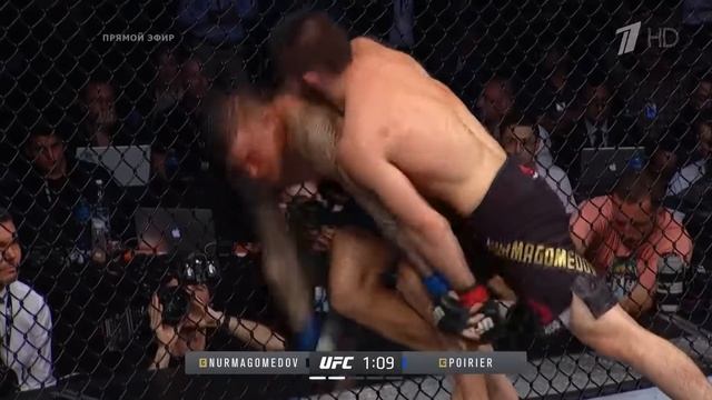Хабиб Нурмагомедов против Дастина Пуарье (UFC 242 Легкий вес) Полная запись боя. смотреть онлайн