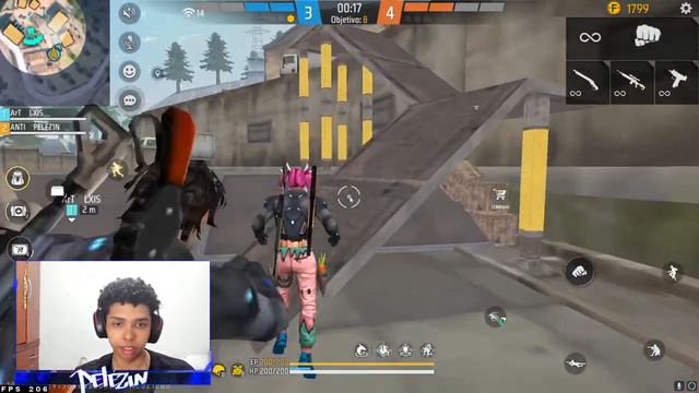 LIVE ON ? O FOCO NÃO PARA!!! ?? PELÉZIN FF?? смотреть онлайн