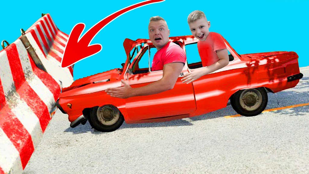 Советский ЗАПОРОЖЕЦ против РУССКИХ ДОРОГ Тест на ПРОЧНОСТЬ в BeamNG Drive от Игорюшины Игруши