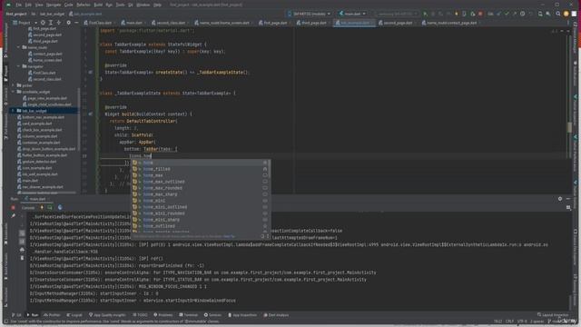 19 глава 1. TabBarWidget смотреть онлайн