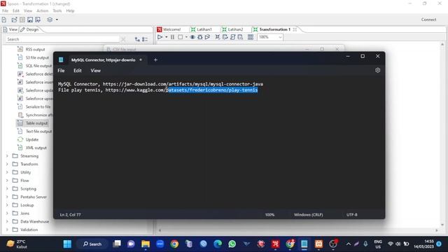 Menghubungkan Pentaho Data Integration ke Database MySQL смотреть онлайн